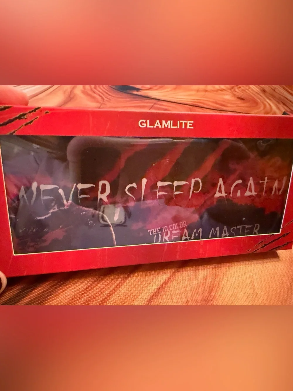 Glamlite X Never Sleep Again Makeup Palette. New in Box